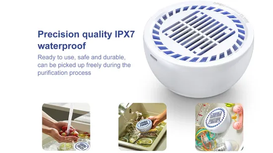 2022 Portable Fruit Vegetable Washing Machine Wireless Automatic USB Cleaning Rice Meat Fish Food Purifier Removes Pesticide Residues Kitchen Utensils