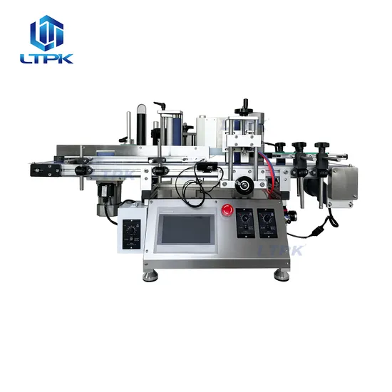 Automatic Mini Desktop Round Bottle Labeling Machine for Small Businesses