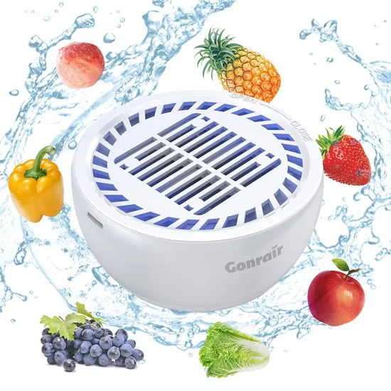 2022 Portable Food Sterilizer Fruit and Vegetable Cleaning Washing Machine Fruit and Vegetable Washer Purifier