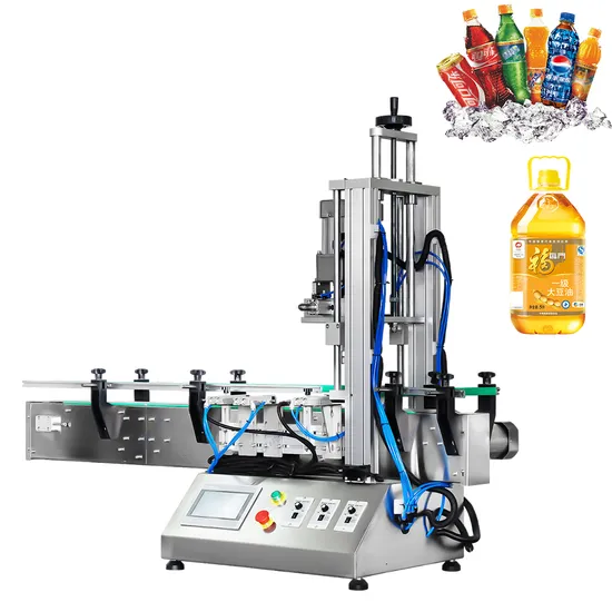 Factory Automatic Bottle Screw Capping Equipment/China Bottle Unscrambler Filling Capping/Stable Speed Desk Cap Screwing Machine