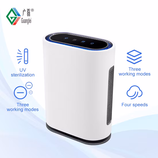 Home Use Air Cleaner Super Quiet HEPA Purifier Household Air Purifier with Touch Screen Switch