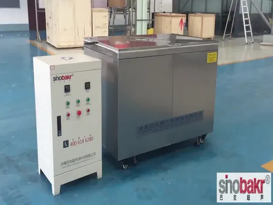 Stainless Steel 304 Auto Parts Ultrasonic Cleaner with Filtration System