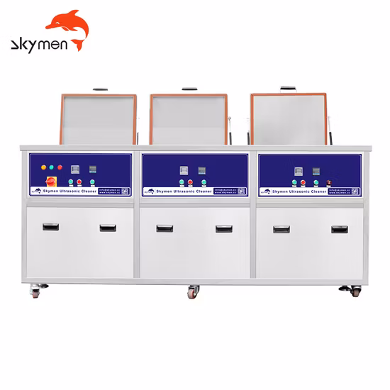 5% off Multi Stage/Tank/Chamber Industrial Ultrasonic Cleaner Bath/ Ultrasound Cleaning System/Ultrasonic Washing Machine for Metal Parts Rinsing Drying