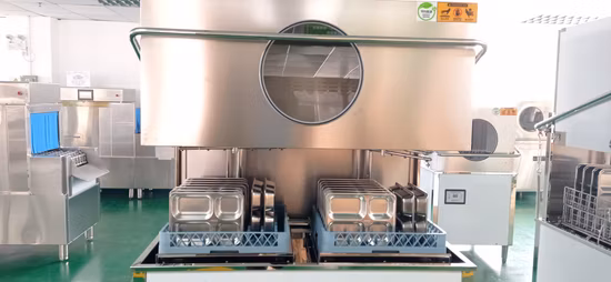 Double Baskets Hood Type Commercial Dishwasher Prices Commercial Industrial Upright Restaurant Dishwasher