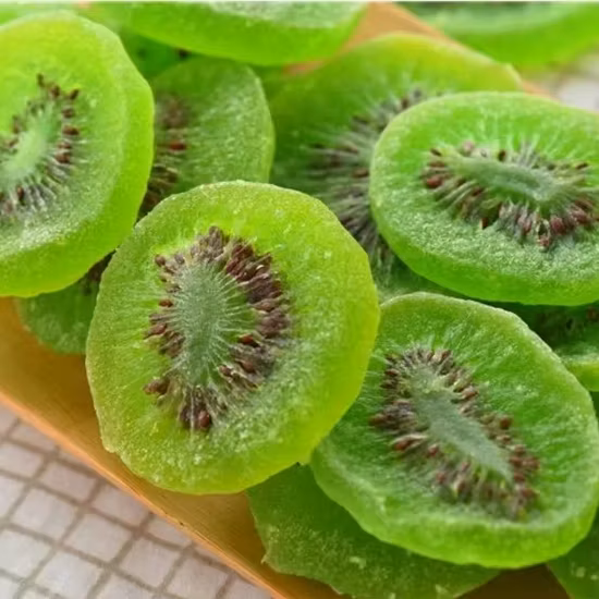 Dry Fruit Crisps No Sugar Chips Family Snack Freeze Dried Kiwi Fruit