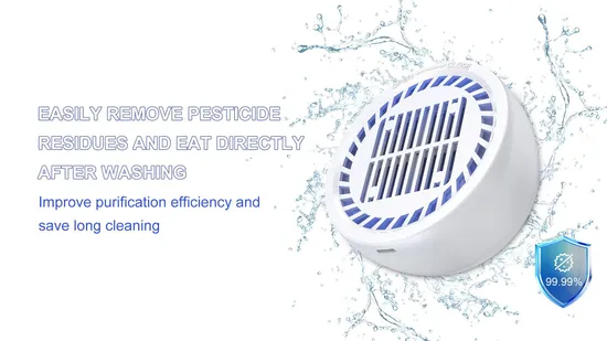 Fruit and Vegetable Cleaning Machine, Portable Pure Purifier for Fruit, USB Charging, 4400mAh, for Fruits, Vegetables, Rice, Meat Wash Purifier 