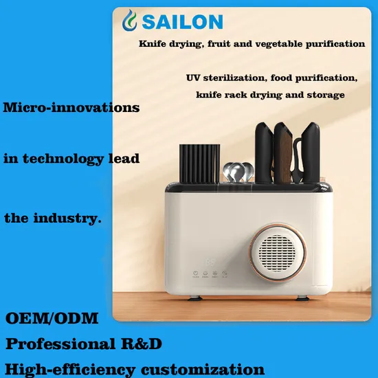 CE/RoHS Certified UV Cutlery Sterilizer for Kitchen Tool cleaning 