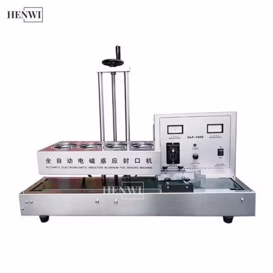 Automatic Desktop Electromagnetic Induction Aluminum Foil Bottle Cap Large Diameter Sealing Machine